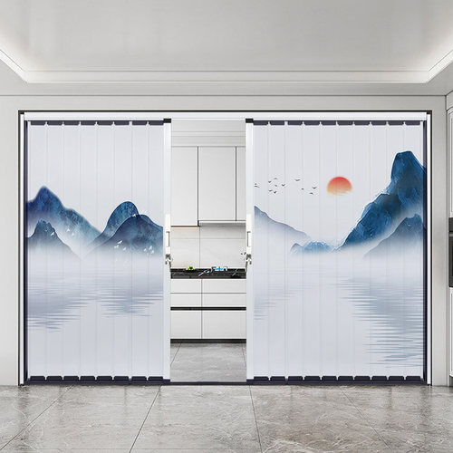 客厅隔断阳台铝合金折叠门