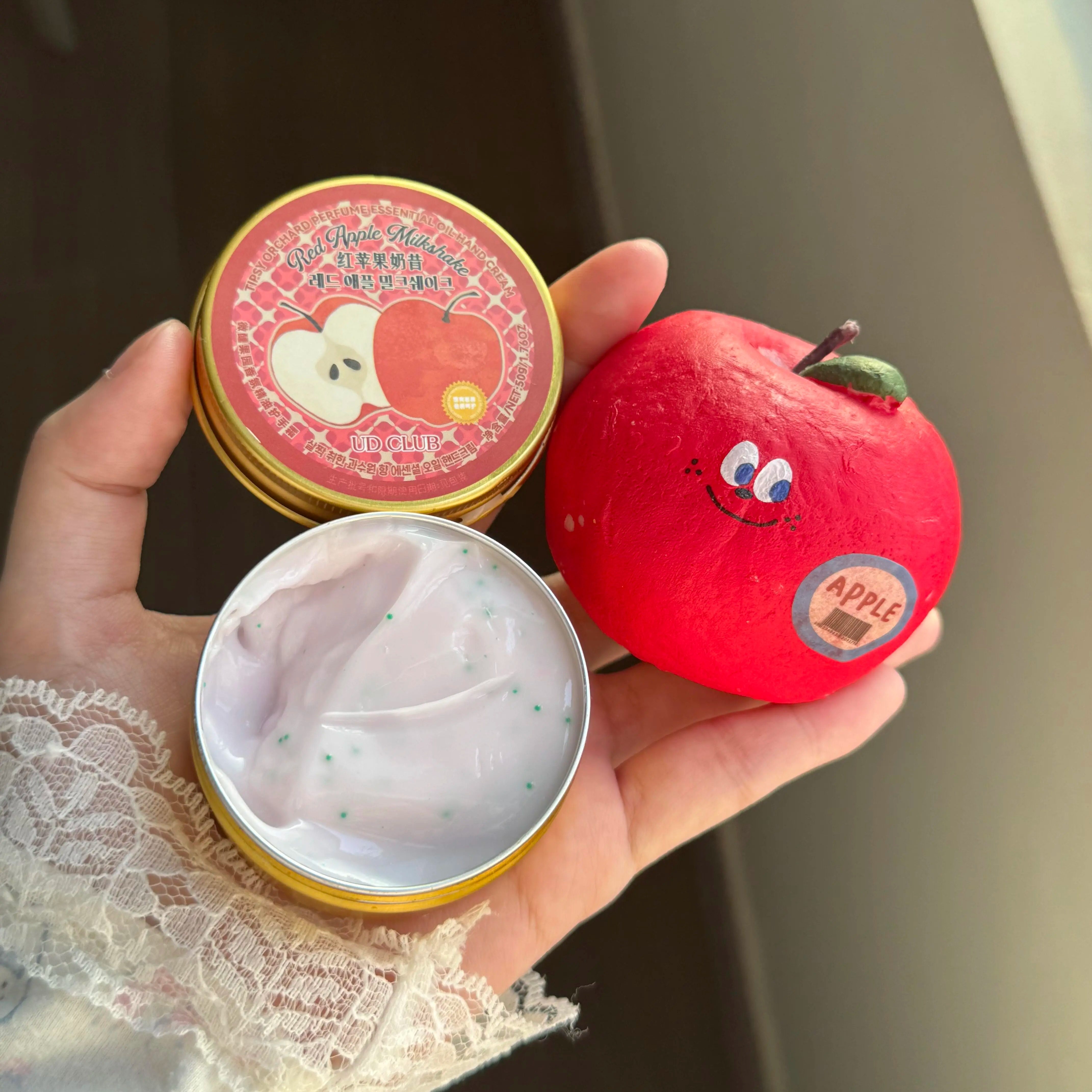 韩国红苹果奶昔端午节礼物护手霜滋润保湿补水防干裂粗糙国货老牌