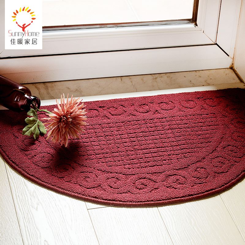 吸水防滑地板垫田园半圆进门门垫脚垫浴室卫浴厕所门口卫生间地垫在类目 居家布艺, 地垫中 - 来自Buy2taobao.com提供专业的淘宝代购服务