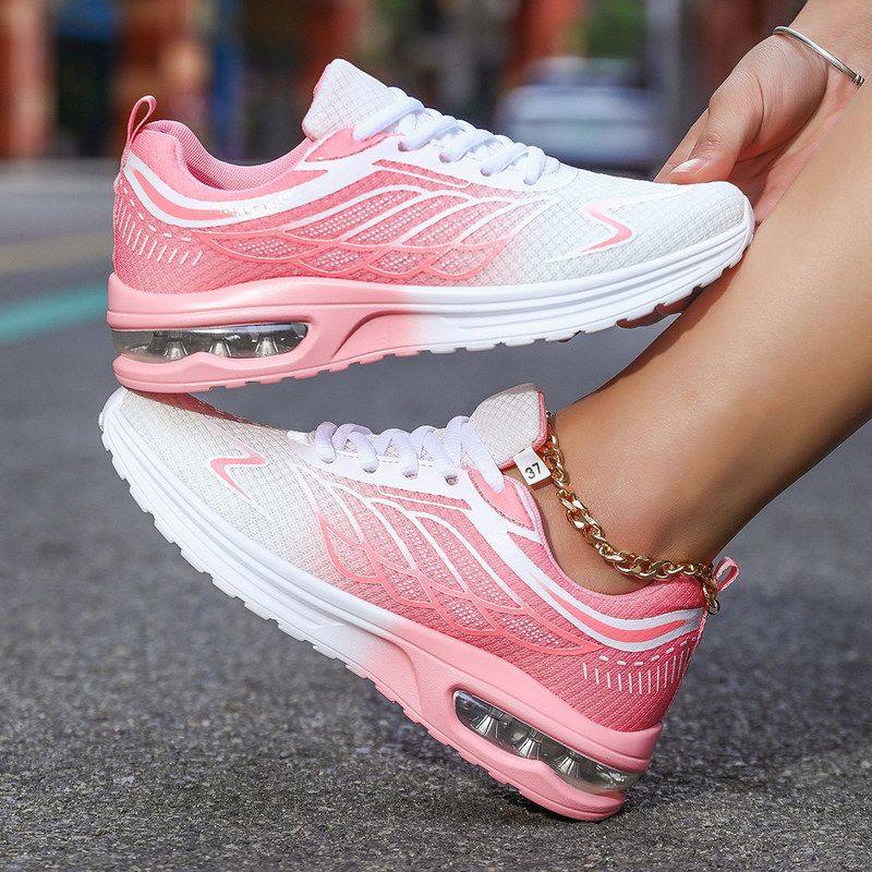 2025春秋网面透气垫大码42码女鞋跨境轻便休闲运动单鞋旅游鞋批发,女鞋,帆布鞋,淘宝优惠券,粉丝福利购,淘宝优惠卷