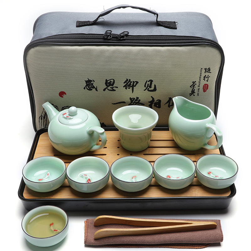 景盛堂定制批发小清新功夫茶具