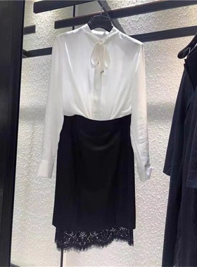 哥商场同款正品蕾丝边半身裙包臀裙1200112-328511-001女神