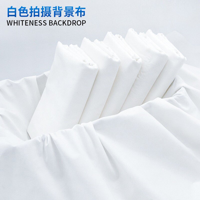 布料哑光棉白色布料/白色背景布图片