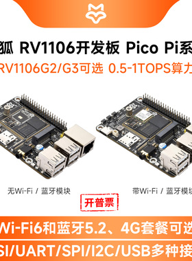 幸狐 Luckfox Pico Pi系列Linux开发板 1TOPS高算力 支持智能编码