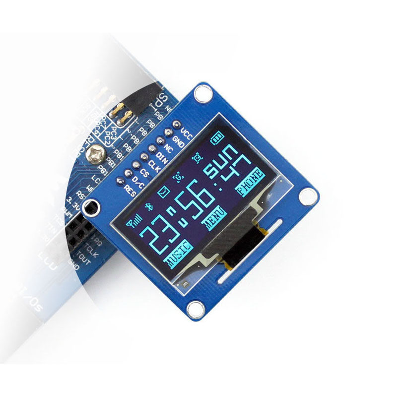 微雪 SH1106 1.3寸 OLED模块 OLED显示屏模块  蓝色 直排针,电子元器件市场,OLED,淘宝优惠券,粉丝福利购,淘宝优惠卷