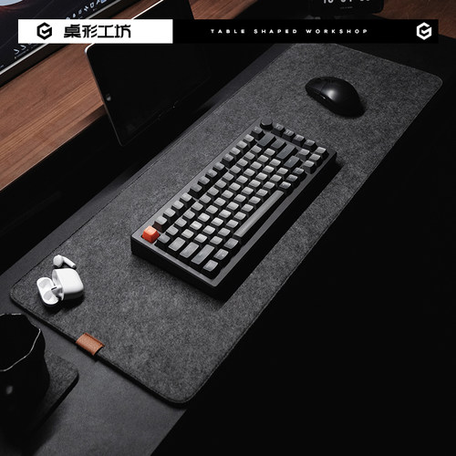 桌形工坊毛毡软木鼠标垫