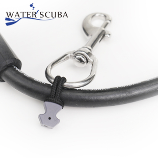 潜水 技术潜水 管喉固定绳 固定单头钩与高低压管waterscuba