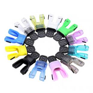 2024潜水热塑记忆热定型咬嘴呼吸管二级头 舒适不酸痛waterscuba