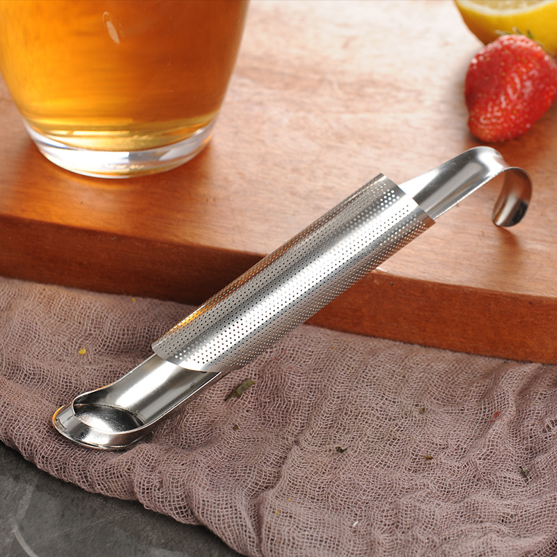 304 Stainless Steel Hanging Tobacco Pipe Tea Strainer Infuse