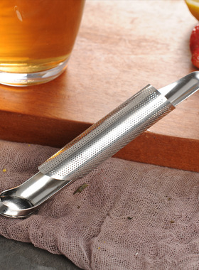 304 Stainless Steel Hanging Tobacco Pipe Tea Strainer Infuse