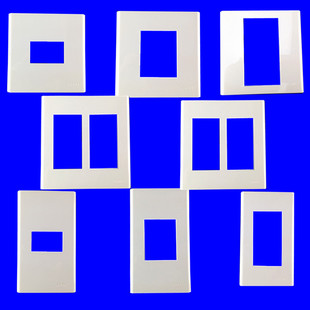 NEW9系列正泰开关组合修补120×60三位面板正泰空白面板配件模组