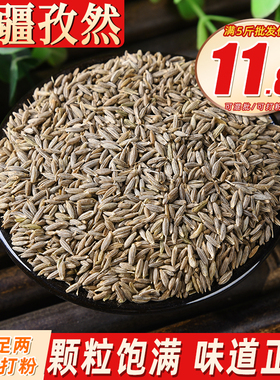 新疆孜然粒500克 烧烤子然自然仔然孔然可打粉面另售辣椒花椒
