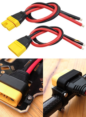 Amass艾迈斯AS150U大电流插头线PB-M 防打火公母头平面圆管固定座