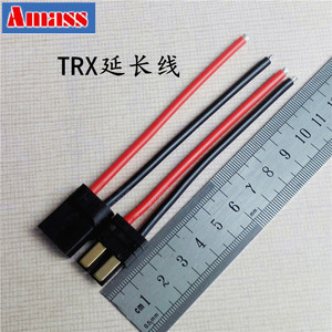 Amass插头/TRX公母转接延长线/TRX插头带线大电流接插件定做