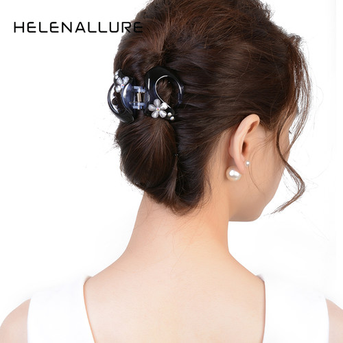 抓夹大号盘发夹子头饰后脑勺发夹