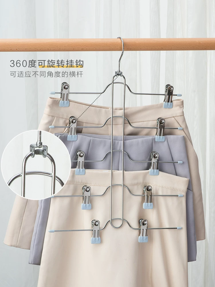 Trousers, storage system, mini-skirt, universal hanger