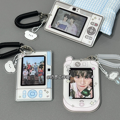 手机相机风亚克力卡套小卡3寸