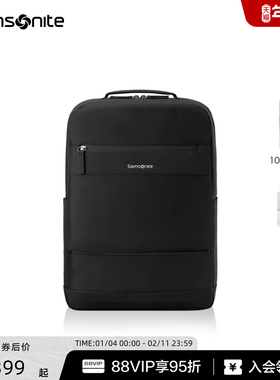 Samsonite新秀丽男士电脑包大容量轻便背包差旅商务通勤双肩包TX6