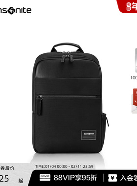 Samsonite/新秀丽双肩包男 大容量简约休闲背包商务电脑包书包TT0