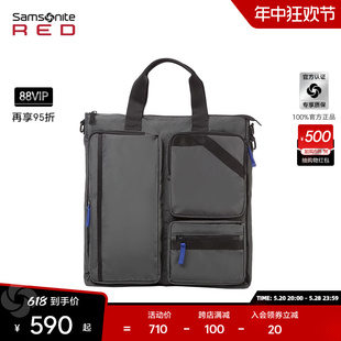 Samsonite 新秀丽户外大容量托特包 休闲运动手提包斜挎包男女QR4