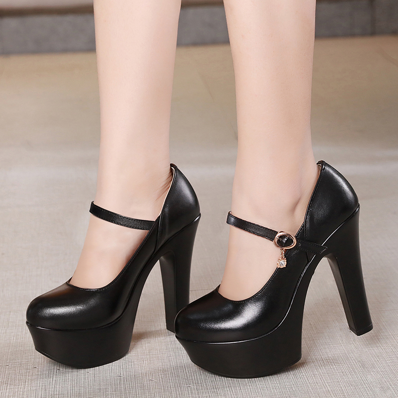 模特水钻恩泉工作鞋搭扣