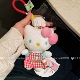 Подлинная голубая стоящая поза Kt (костюм Chef + Double Hanging Bugle)