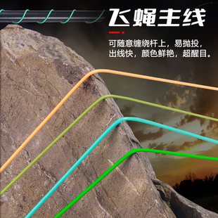 飞钓线WF飞蝇线重量前置浮水飞蝇主线1号2号3号5号6号8号