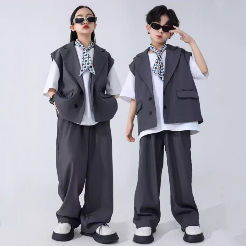 街舞秋季走秀表演服嘻哈