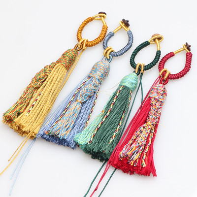 流苏吊穗文玩绳车钥匙挂绳把玩件