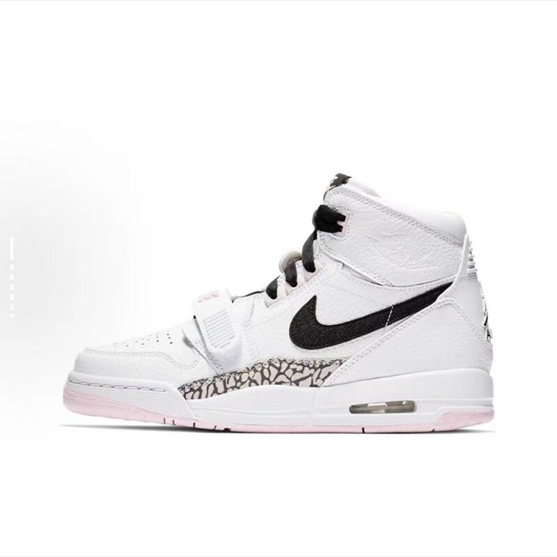 Jordan Legacy 312 AJ312 白粉爆裂GS高帮休闲篮球鞋 AT4040-106