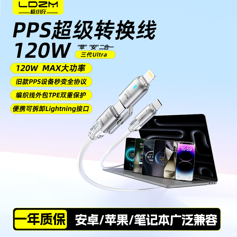 LDZM极小充三代PPS协议转换线PD