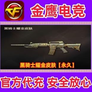 CF穿越火线黑骑士耀金皮肤永久非黑骑士音效卡虎牙暗月伏羲永久