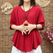 新款 2025夏季 设计感高级短袖 T恤衫 上衣女 法式 衬衫 减龄纯色雪纺衫