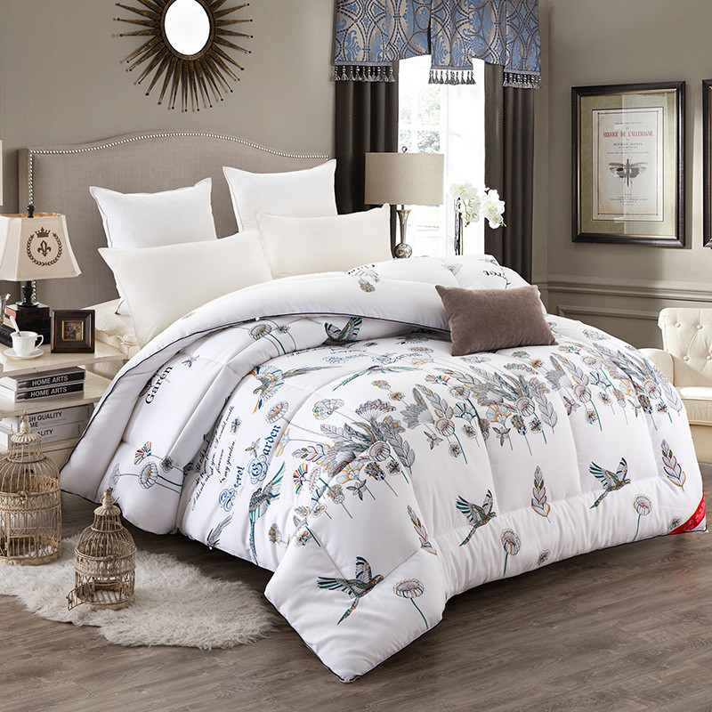 Mùa đông là mùa xuân và mùa thu bởi duvet trắng vịt xuống khách sạn mùa đông bông dày ấm quilt bởi lõi đơn đôi quilt