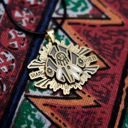 NBA欧文上神系列项链A11even部落印第安风格篮球球星周边颈链挂坠