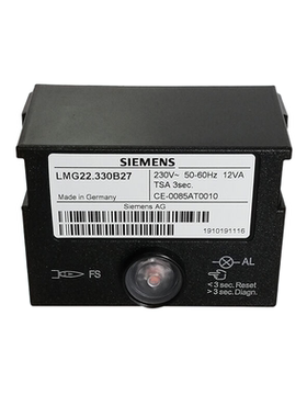 燃气燃烧机控制器燃烧器程控器盒LMG22.330B27锅炉燃烧控制配件