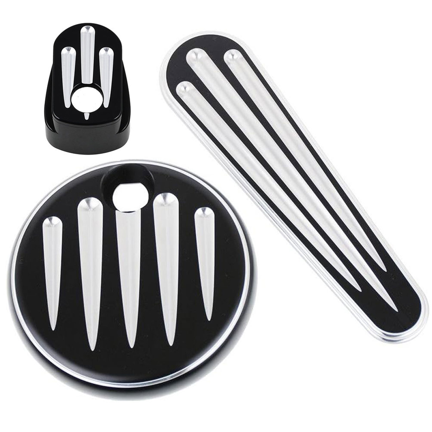 适用于哈雷Street Glide FLHX点火开关盖油箱圆盖改装件14-17