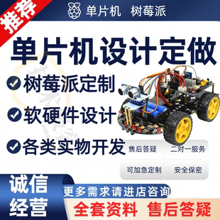 树莓派项目设计基于stm32的单片机设计定做智能51单片机程序设计