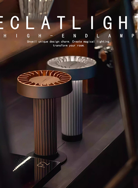 设计师Ambientec台灯户外餐桌酒店卧室床头充电便携装饰氛围台灯