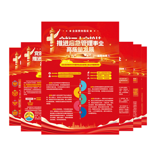 2024年全国安全生产月主题活动宣传报招贴宣传画壁报安全生产知识宣传挂图图片B