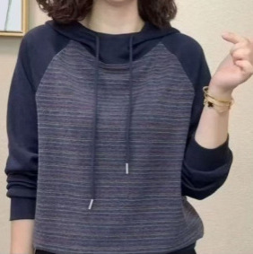 直播爆款卫衣2025秋季新款时尚洋气百搭设计感显瘦上衣女