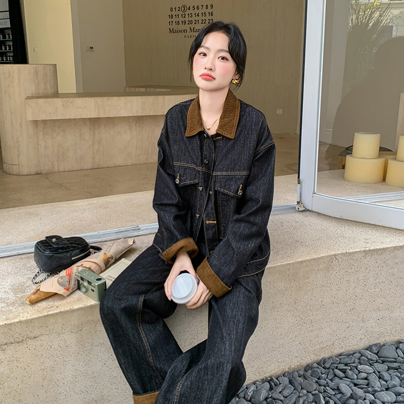 新品好数据牛仔套装2512-P225-控328,女装套装/套裙,2C196