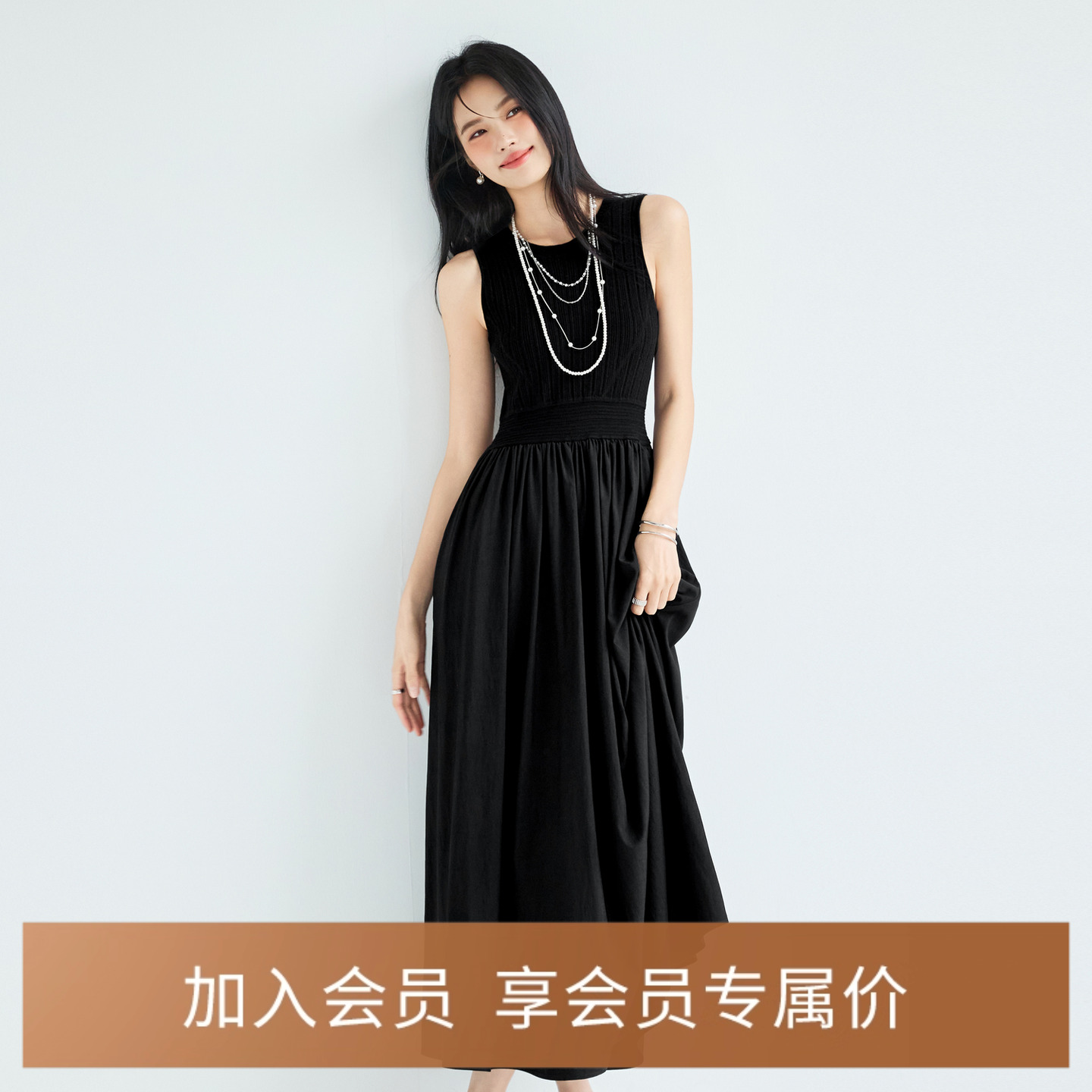 伊芙丽高品质毛衫拼接侧缝口袋抗皱下摆时尚百搭女装2025秋装新款