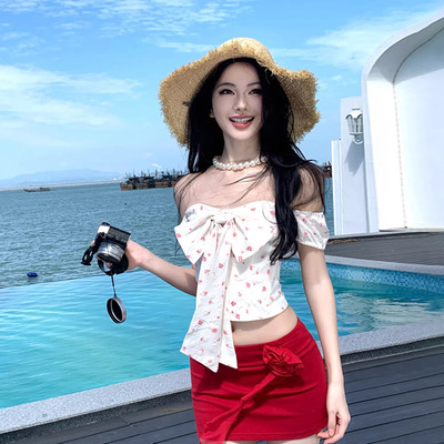 三亚海岛度假绝美套装蝴