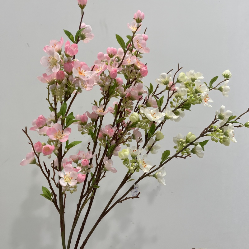 仿真梨花苹果花桌摆单支花