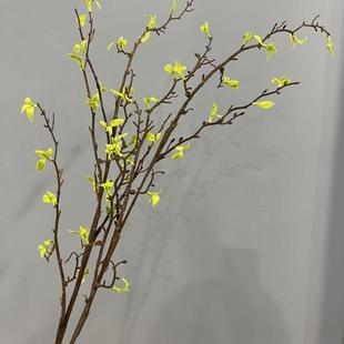 仿真嫩树芽发泡树枝枯树藤人造干支插花造景假树枝花艺干树枝