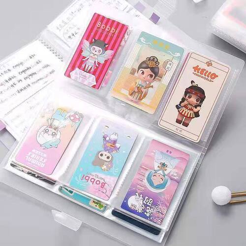 拍立得3寸4寸5寸6寸卡册相册明信片积分卡收纳纪念卡册照片明星