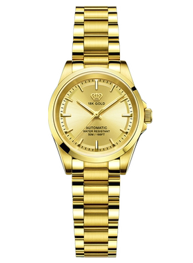 送妈妈爸爸长辈天王金标送福18K金自动机械情侣手表生日礼物51591