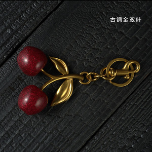 樱桃女包挂饰汽车钥匙扣苹果挂件