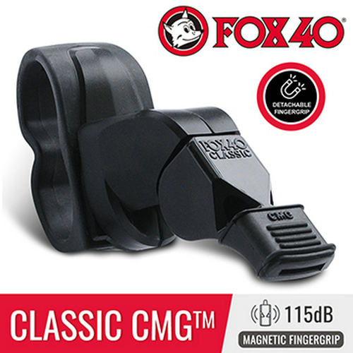 加拿大FOX40 CLASSIC CMG 户外哨子指扣可拆卸足球裁判赛事指环哨